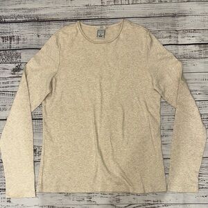 Old Navy Cream Long Sleeve‎ Tee Sz. M